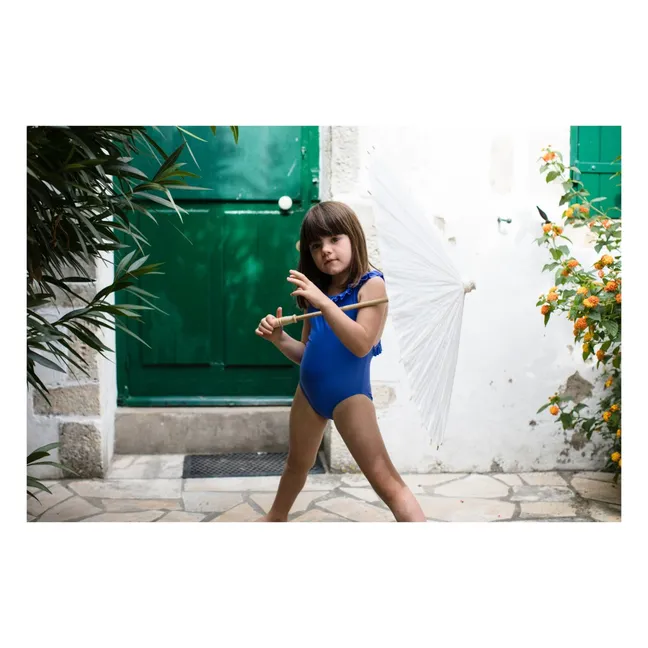 Bañador Anti-UV Índice 50+ Alba | Azul índigo