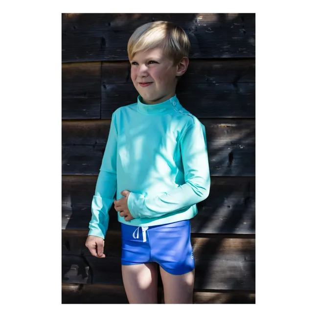 Boxer De Bain Anti-UV Indice 50+ Otilio | Bleu indigo