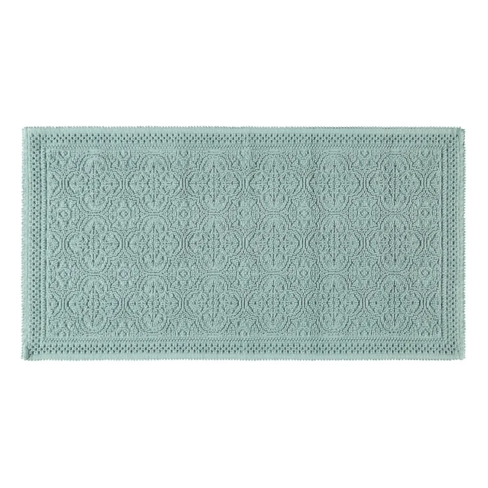 Haomy - Tapis de bain en coton Kymi 55x110 cm (Haomy) - Couverture