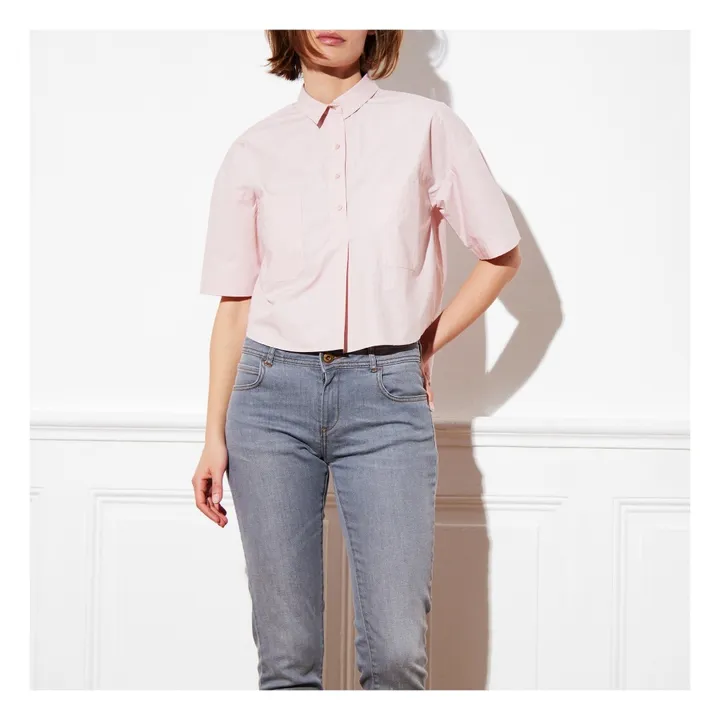 Camisa Minato | Rosa Polvo- Imagen del producto n°3