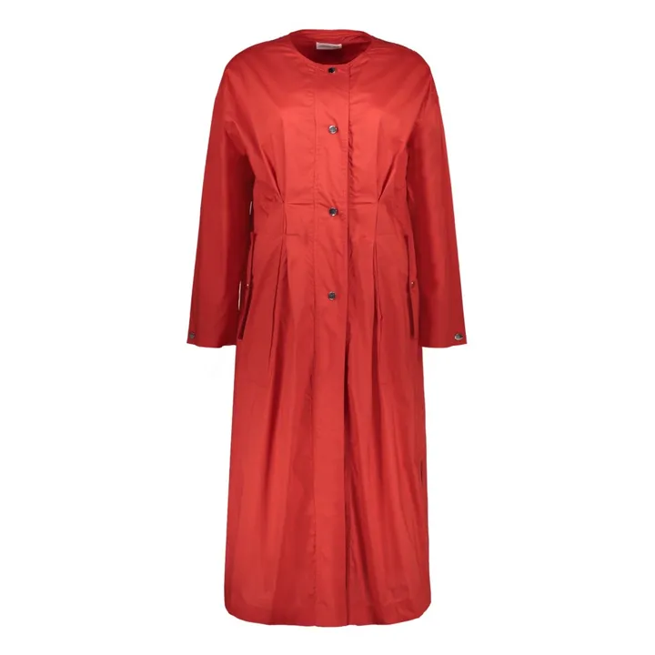 Vestido Largo con Cinturón Shelf | Rojo- Imagen del producto n°2