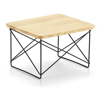 Vitra Oak Occasional Ltr Coffee Table - Epoxy Base - Charles & Ray Eames, 1950