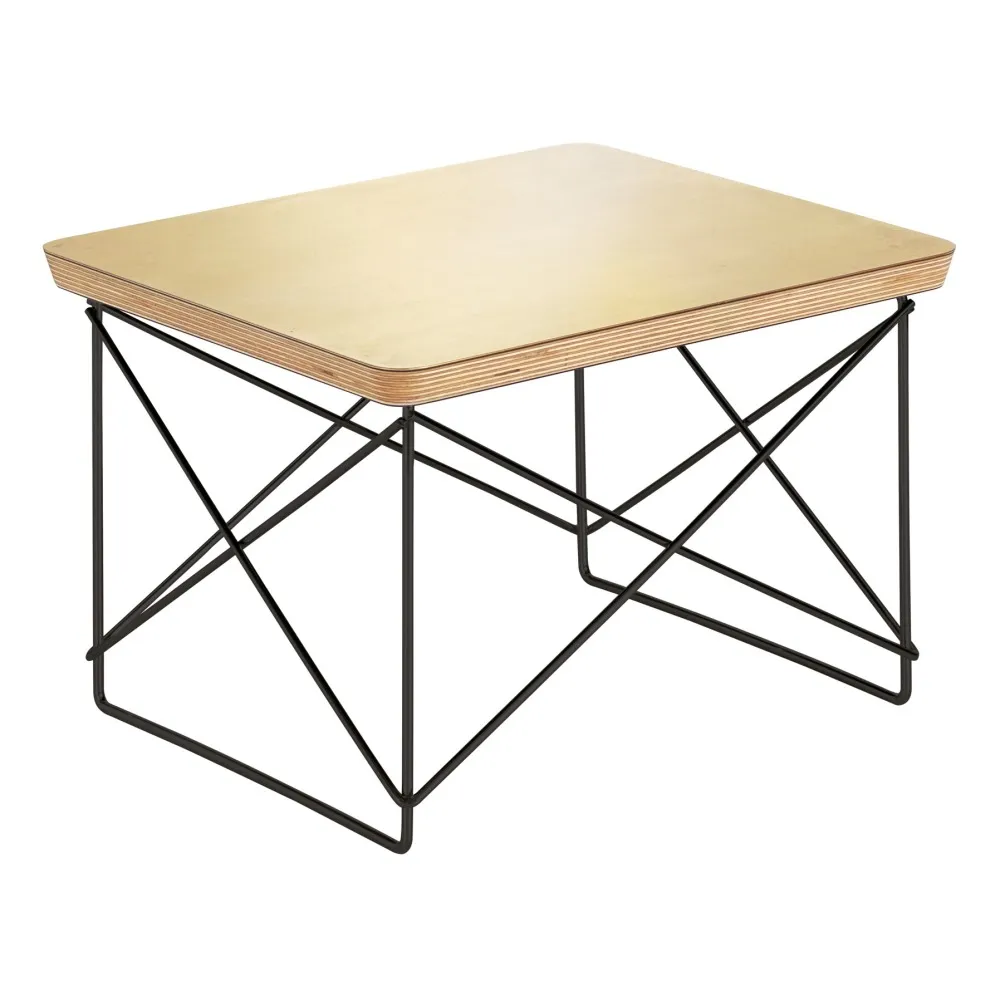 Vitra Feuille D'or Ltr Side Table - Epoxy Top - Charles & Ray Eames, 1950