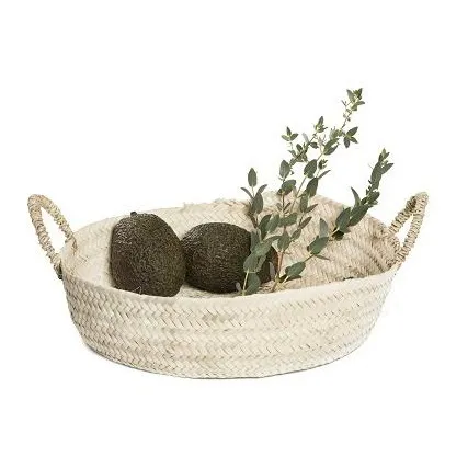 Cosydar - Cosydar - Panier rond en feuille de palmier
