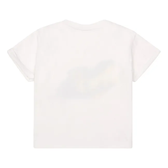 T-Shirt Crocodile | Blanc