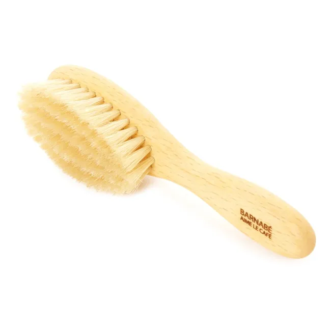 Spazzola per capelli in faggio e peli di seta 