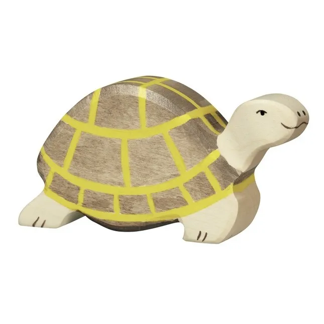 Wooden Turtle Figurine- Product image n°0