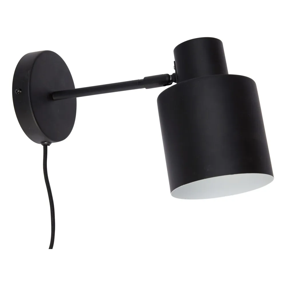 Hübsch Black Wall Light