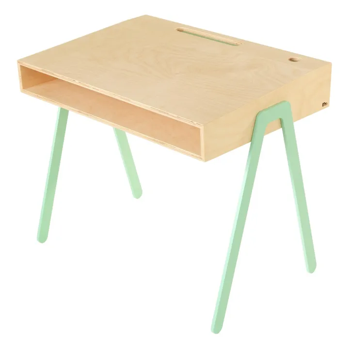 In2Wood - Kids' Desk - Mint Green | Smallable