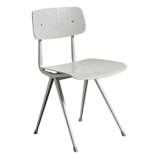 Chaise Result en chêne teinté - Réedition Friso Kramer & Wim Rietveld | Beige