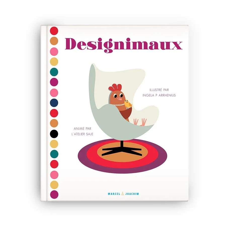 Marcel & Joachim - Livre Designimaux - Angela P. Arrhenius (Marcel et Joachim) - Couverture