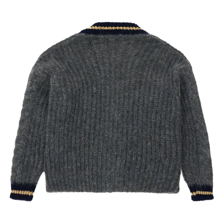 Dominica Oversize Cardigan  | Grey- Product image n°3