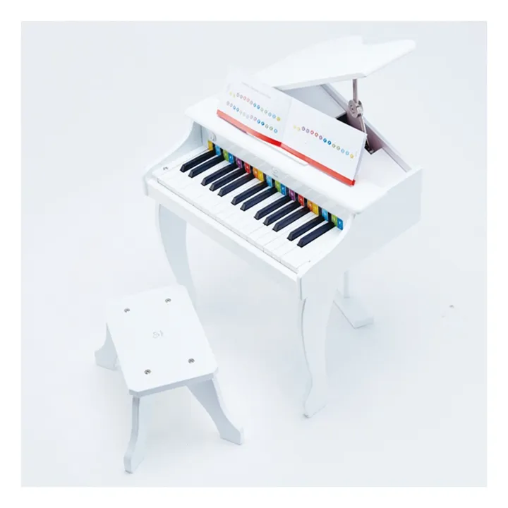 Pianoforte elettrico con il suo sgabello - Immagine del prodotto n°3