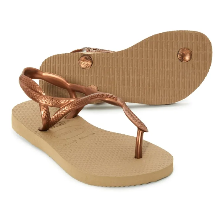 Havaianas Luna Sandals Bronze Smallable