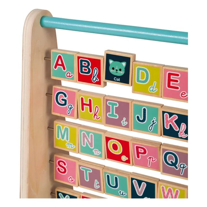 Baby Forest Wooden Alphabet Abacus - Product image n°1