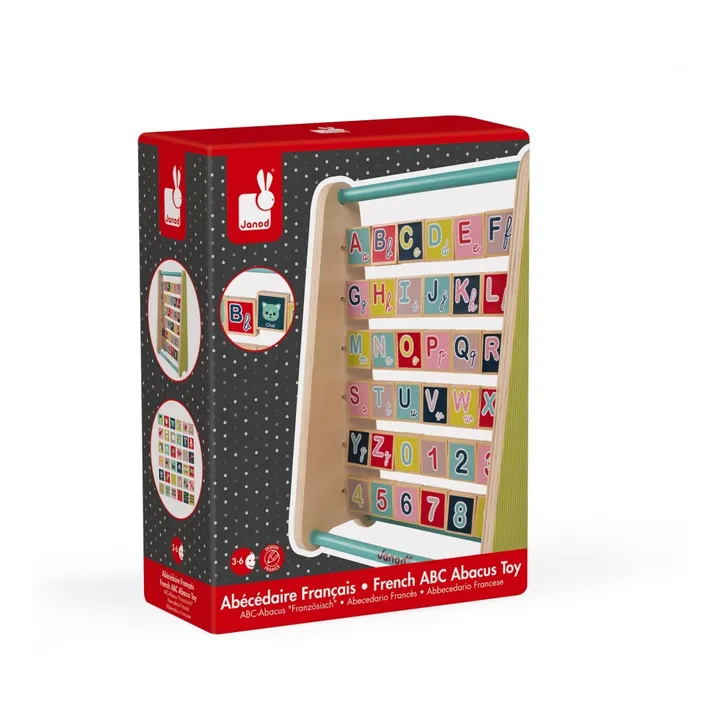 Baby Forest Wooden Alphabet Abacus - Product image n°6