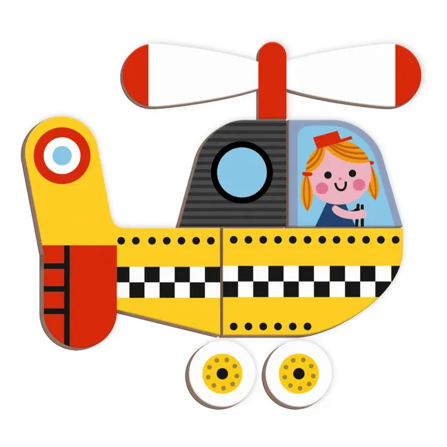 Livre magnétique Bolides Magnéti'book - 50 magnets