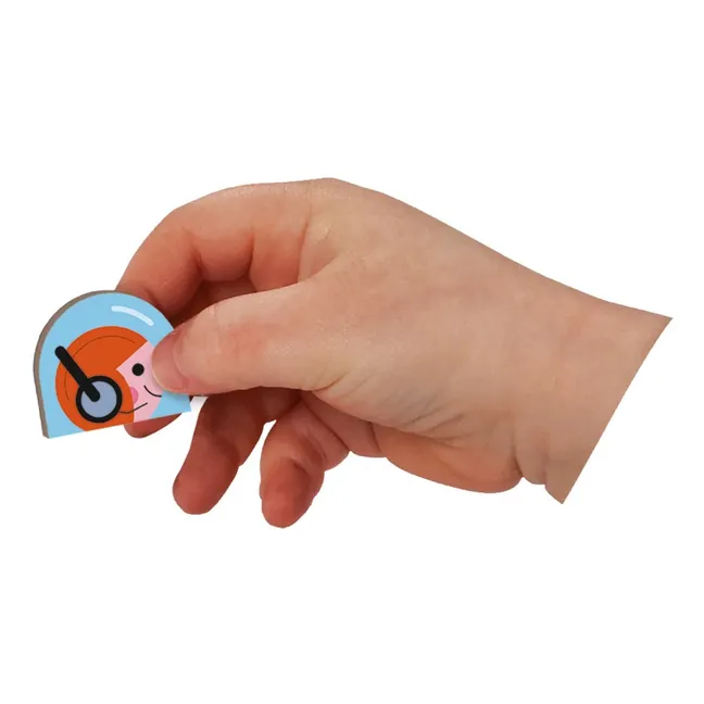 Libro magnético alfabeto Magnetic book - 50 imanes