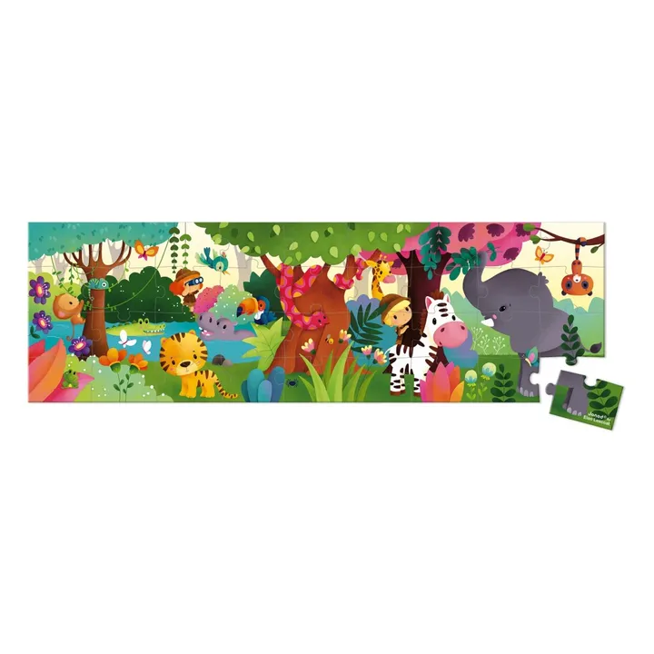 Panoramic Jungle Puzzle - 36 Pieces - Product image n°0