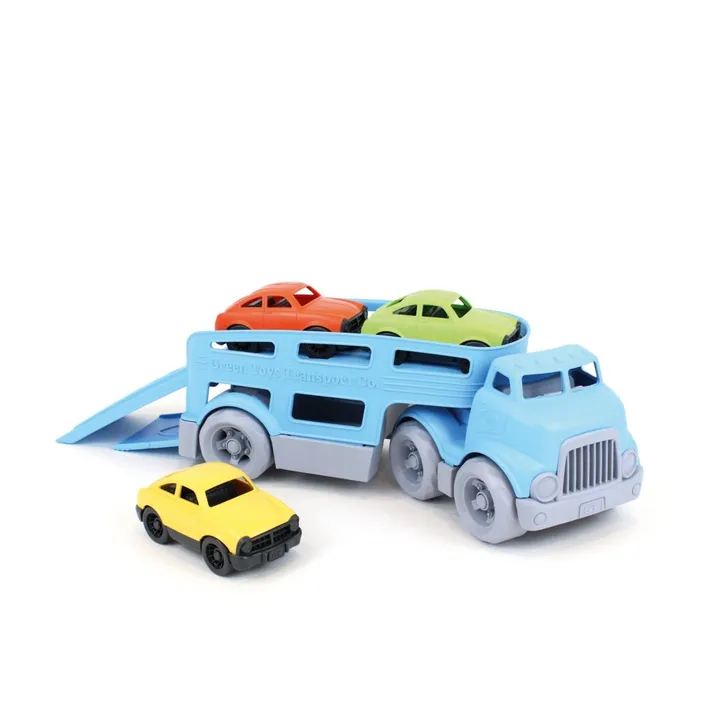 Camión de transporte de coches y sus 3 coches- Imagen del producto n°0