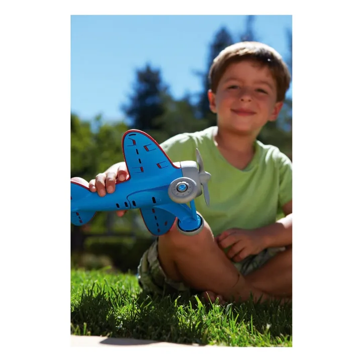 Plane with Spinning Propeller | Blue- Product image n°5