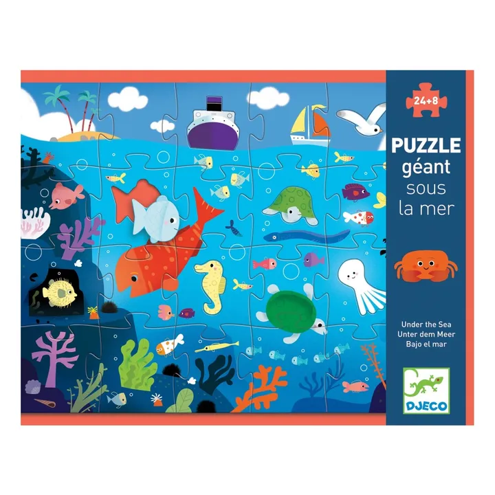 "Sous la mer" Giant Puzzle - 24 Pieces - Product image n°0