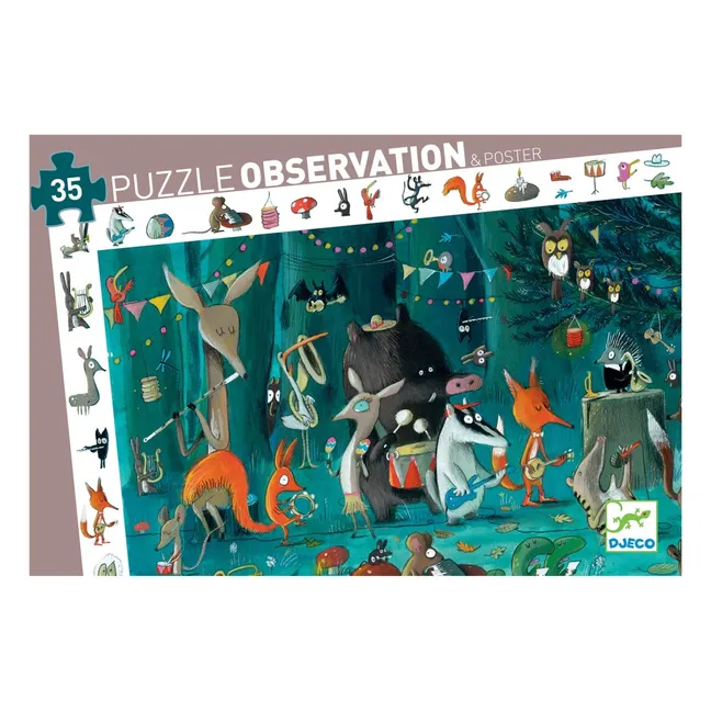 Puzzle Observation L'orchestre - 35 pièces