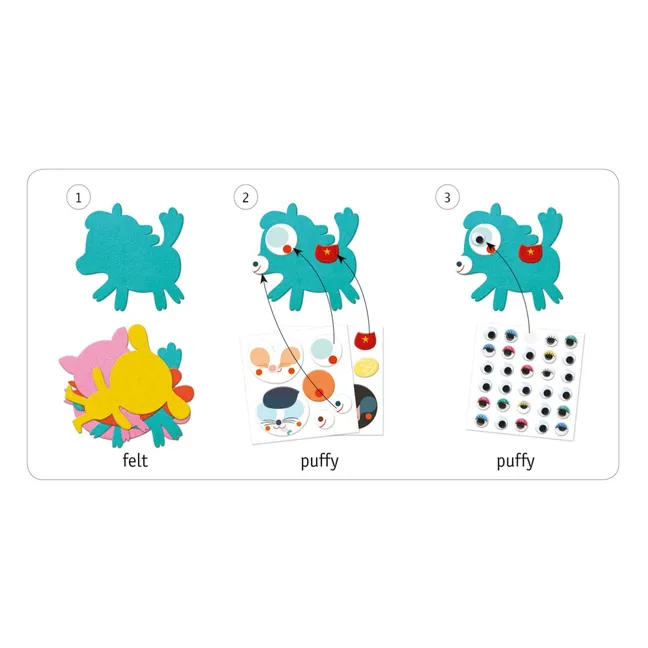 Gommettes J'aime les animaux