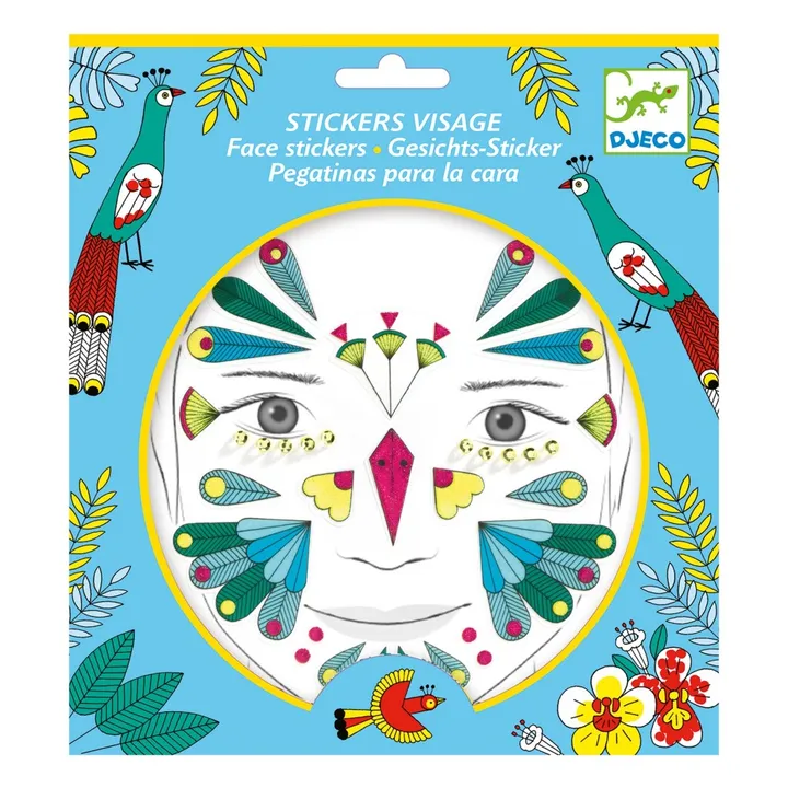 Stickers per il viso Uccello - Immagine del prodotto n°0