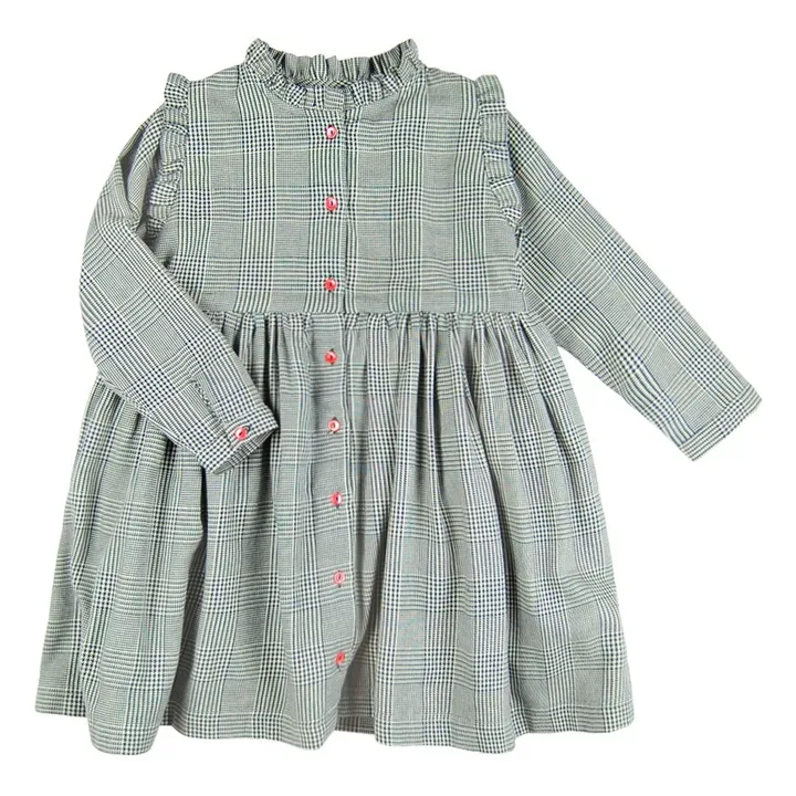 Kleid aus Bio-Baumwolle Eli | Grau- Produktbild Nr. 0