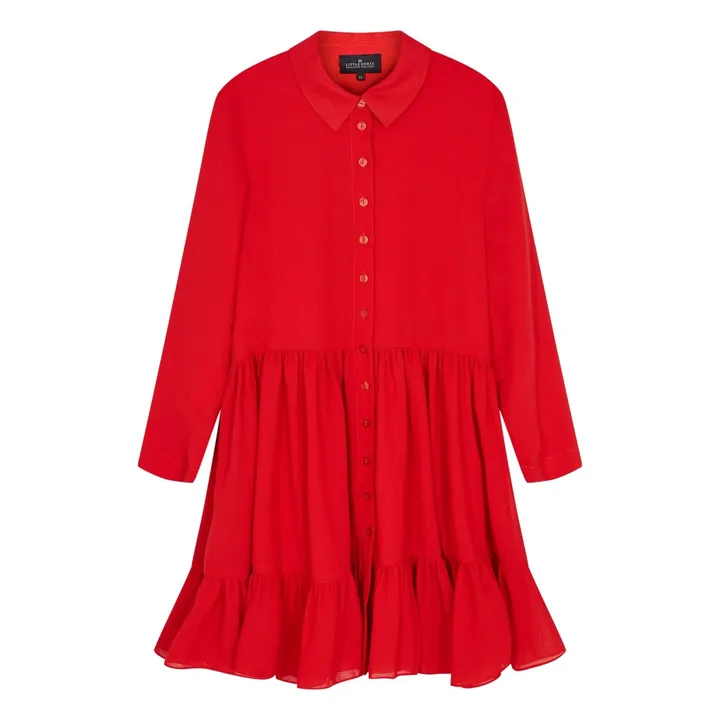 Vestido Léa | Rojo- Imagen del producto n°0