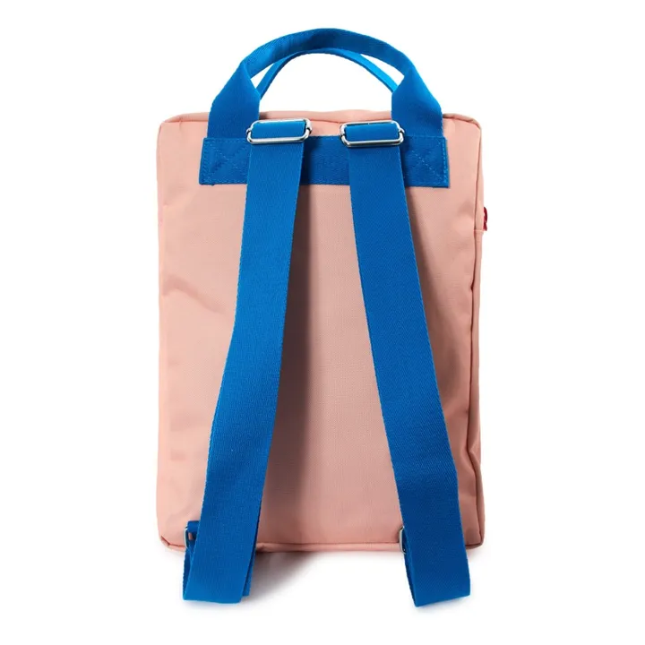 Großer Rucksack recyceltes Plastik | Rosa- Produktbild Nr. 5