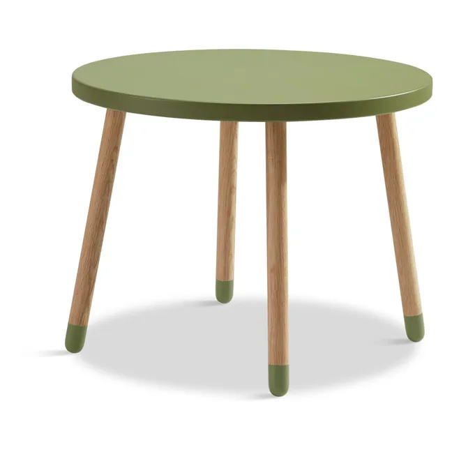 Wooden Children Table  | Green