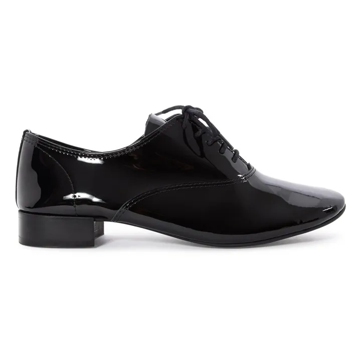 Repetto - Charlotte Patent Leather Derby Shoes - Black