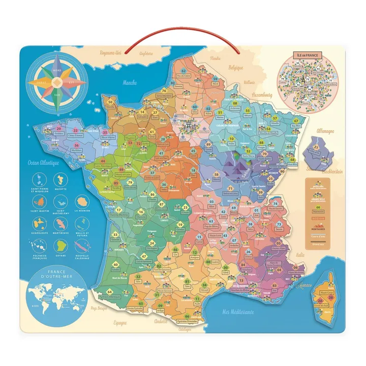 Cartine della Francia Mangetica - Immagine del prodotto n°0