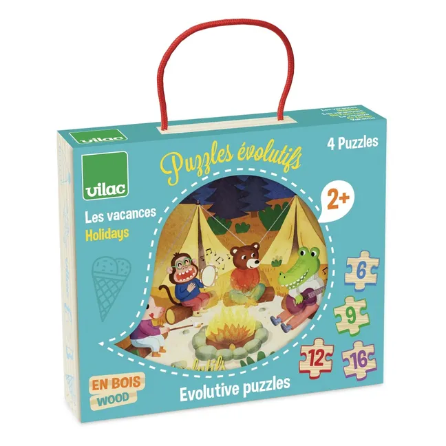 Puzzle im 4er-Set