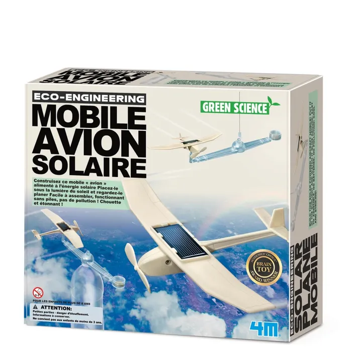 Avión solar para montar- Imagen del producto n°0