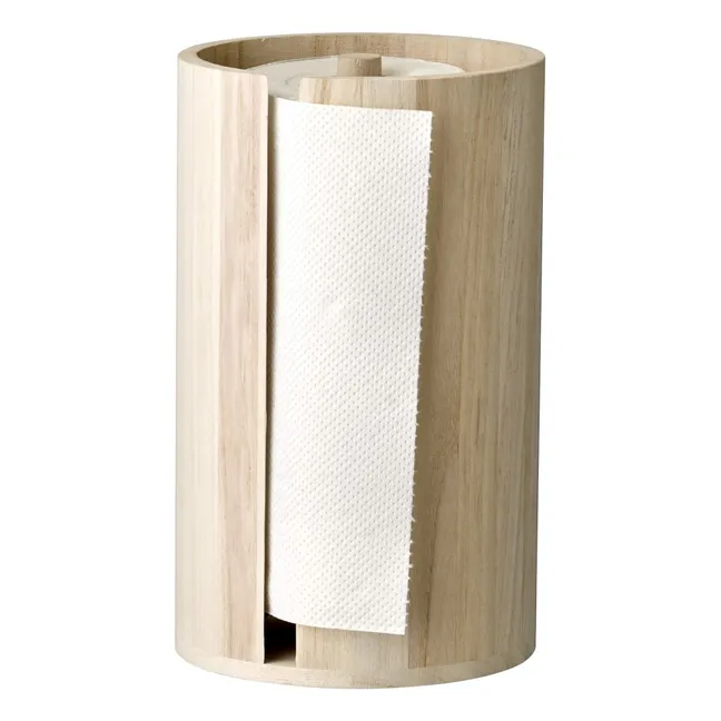 Porte essuie-tout en bois