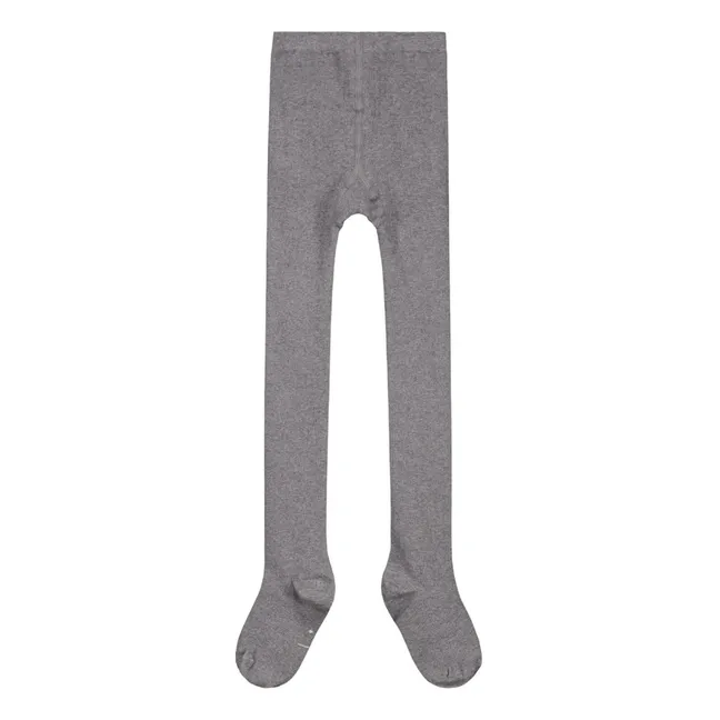 Strumpfhose aus Bio-Baumwolle  | Grau