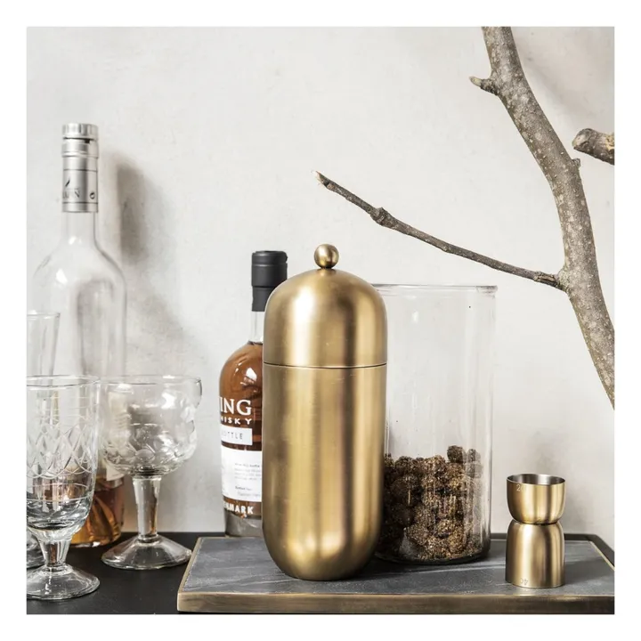 Stainless Steel Shaker  | Gold- Product image n°1