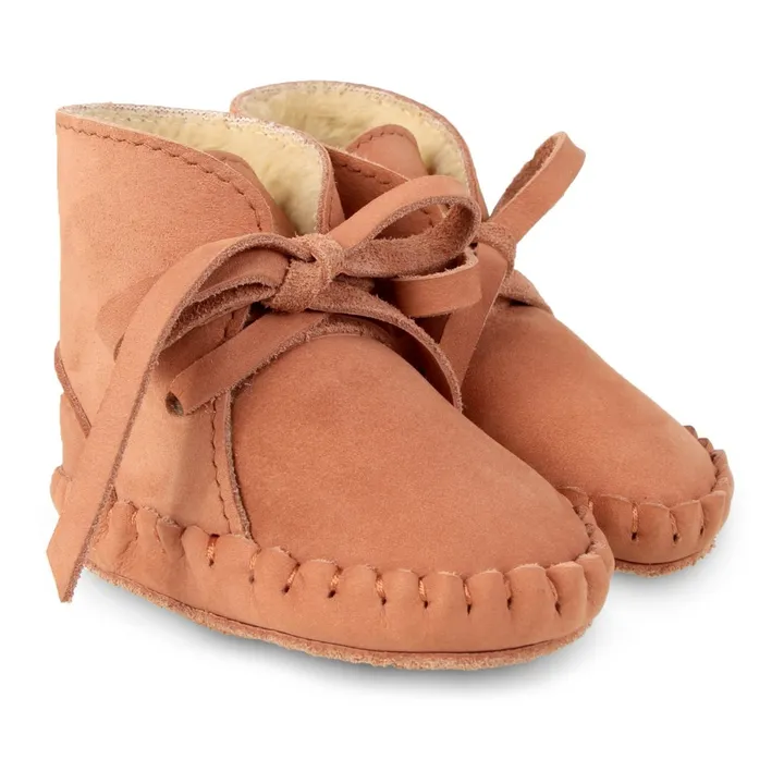 Pina Fur Lined Slippers  | Camel- Product image n°0