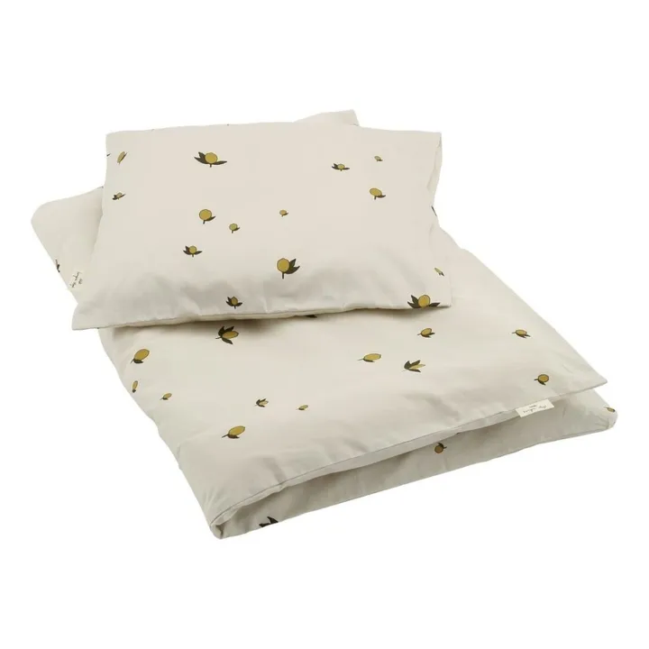 Organic Cotton Lemon Bed Set - Product image n°0