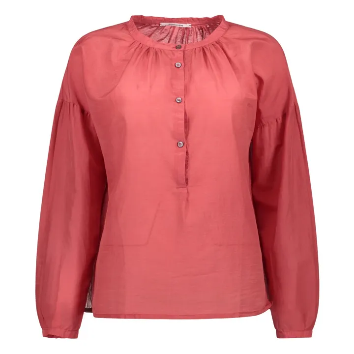 Camicia Cotone e Seta  | Rosa- Immagine del prodotto n°0