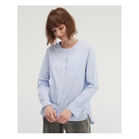 Clarisse Oversize Shirt  | Light blue- Product image n°6