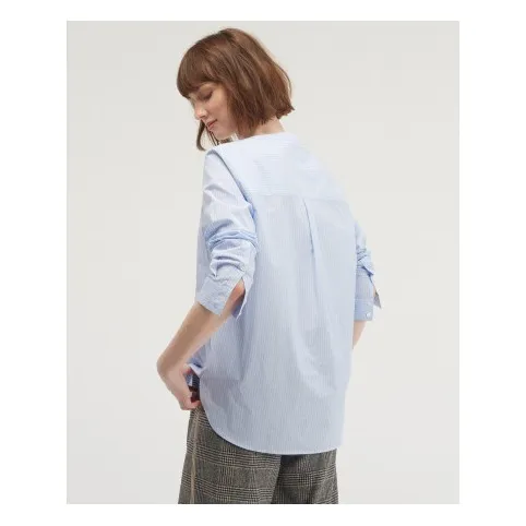 Clarisse Oversize Shirt  | Light blue- Product image n°9