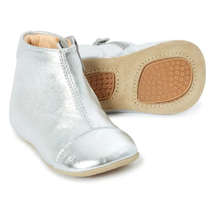 Zipped Slippers  | Silver- Product image n°2