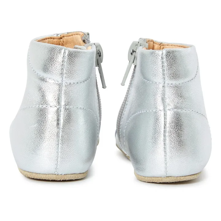 Zipped Slippers  | Silver- Product image n°4