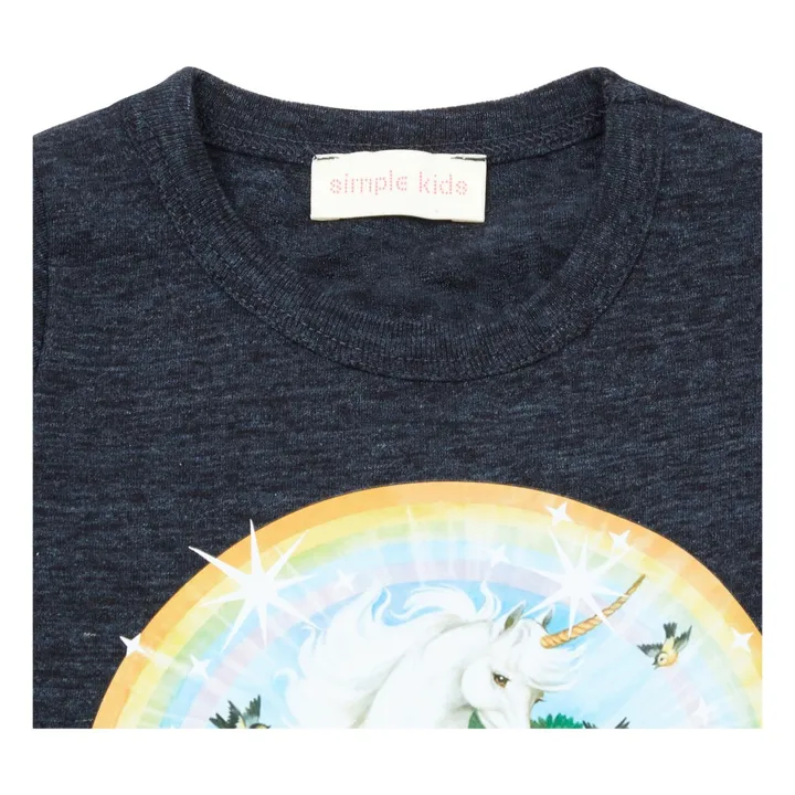 T-Shirt Unicorn | Blu notte- Immagine del prodotto n°1