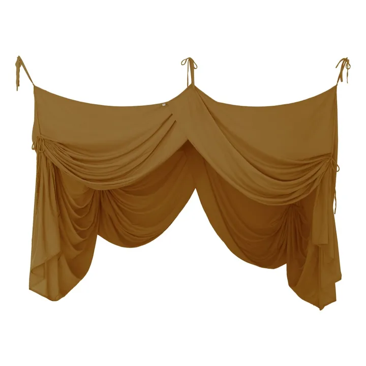 Single Bed Canopy  | Gold S024- Product image n°0
