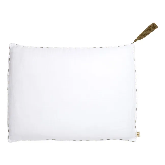 Kissen aus Bio-Baumwolle  | White S001